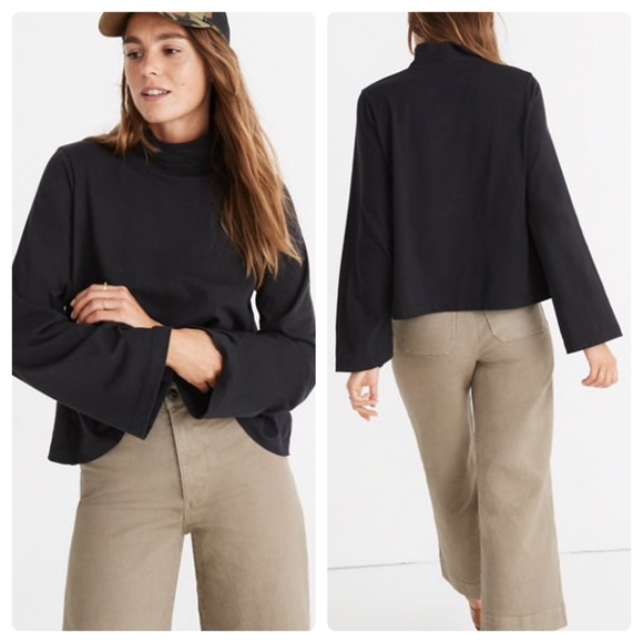 Madewell Sweaters - NWT Madewell Black Turtleneck